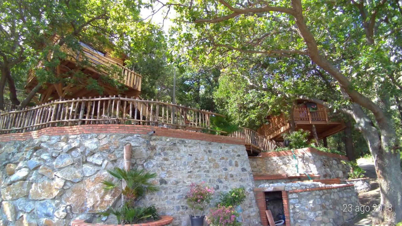 B & B Le Casette Sull'Albero Di Villa Alba Messina Bagian luar foto